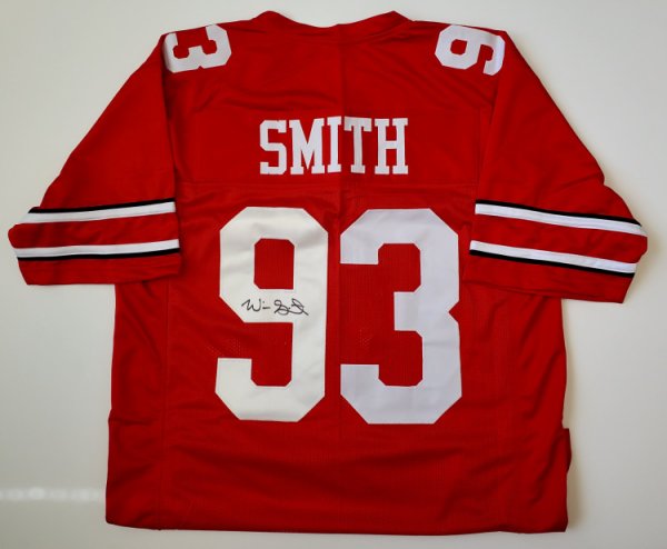Will Smith Ohio State Buckeyes Autographed Signed Jersey - Certified Authentic