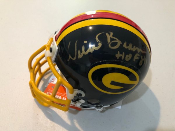 Willie Brown Autographed Signed Grambling State Tigers Mini Helmet With JSA COA - Autographs 