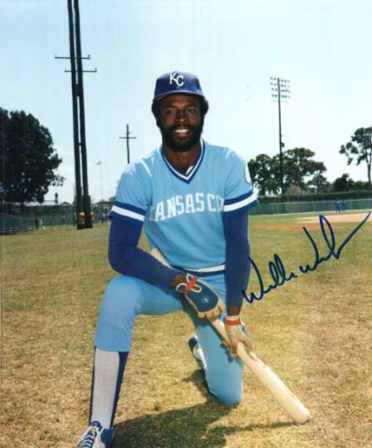 Willie Wilson Autographed Signed 8X10 Kansas City Royals Photo - Autographs