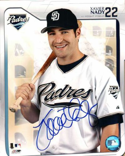 Xavier Nady Autographed Signed Sd Padres Photo - Autographs