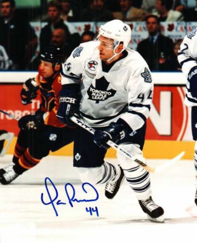 Yanic Perreault Autographed Signed Maple Leafs Photo - Autographs