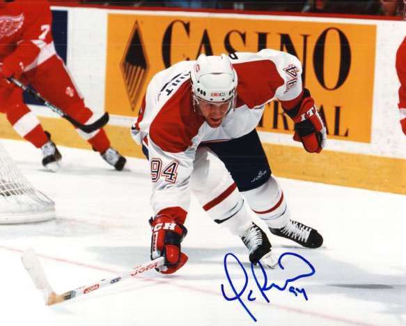 Yanic Perreault Autographed Signed Montreal Canadiens Photo - Autographs