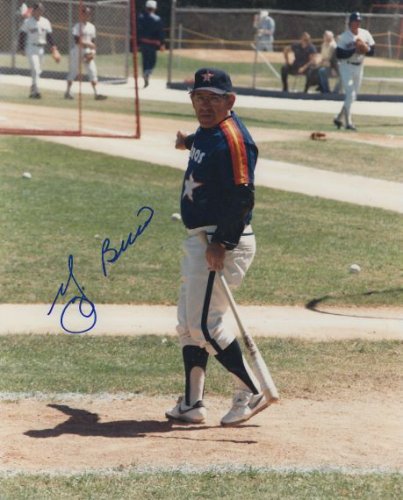 Yogi Berra: Autographed Signed 8X10 Houston Astros Photo - Autographs