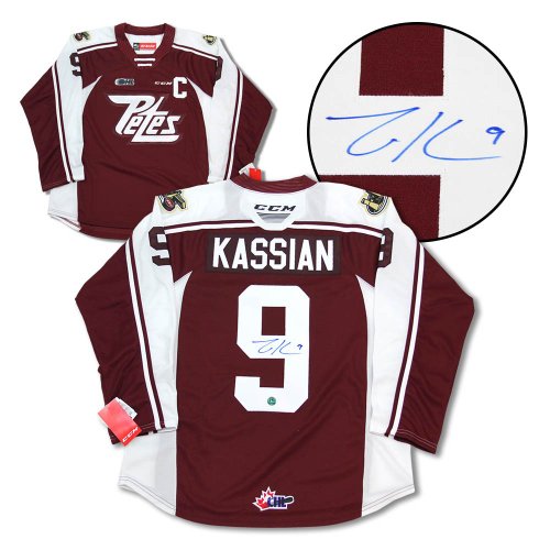 Zack Kassian Peterborough Petes Autographed Signed CHL Hockey Jersey