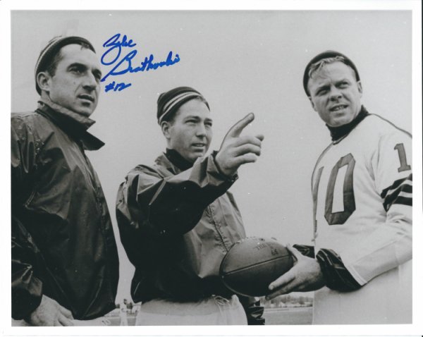 Zeke Bratkowski Autographed Signed 8X10 Green Bay Packers Photo - Autographs