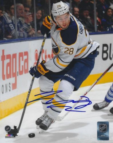 Zemgus Girgensons Autographed Signed 8X10 Buffalo Sabres Photo - Autographs