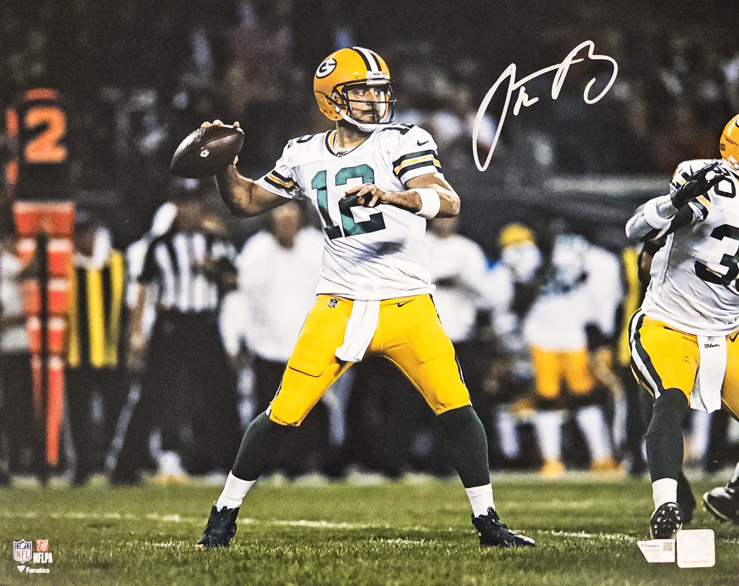 Aaron rodgers 2025 auto jersey
