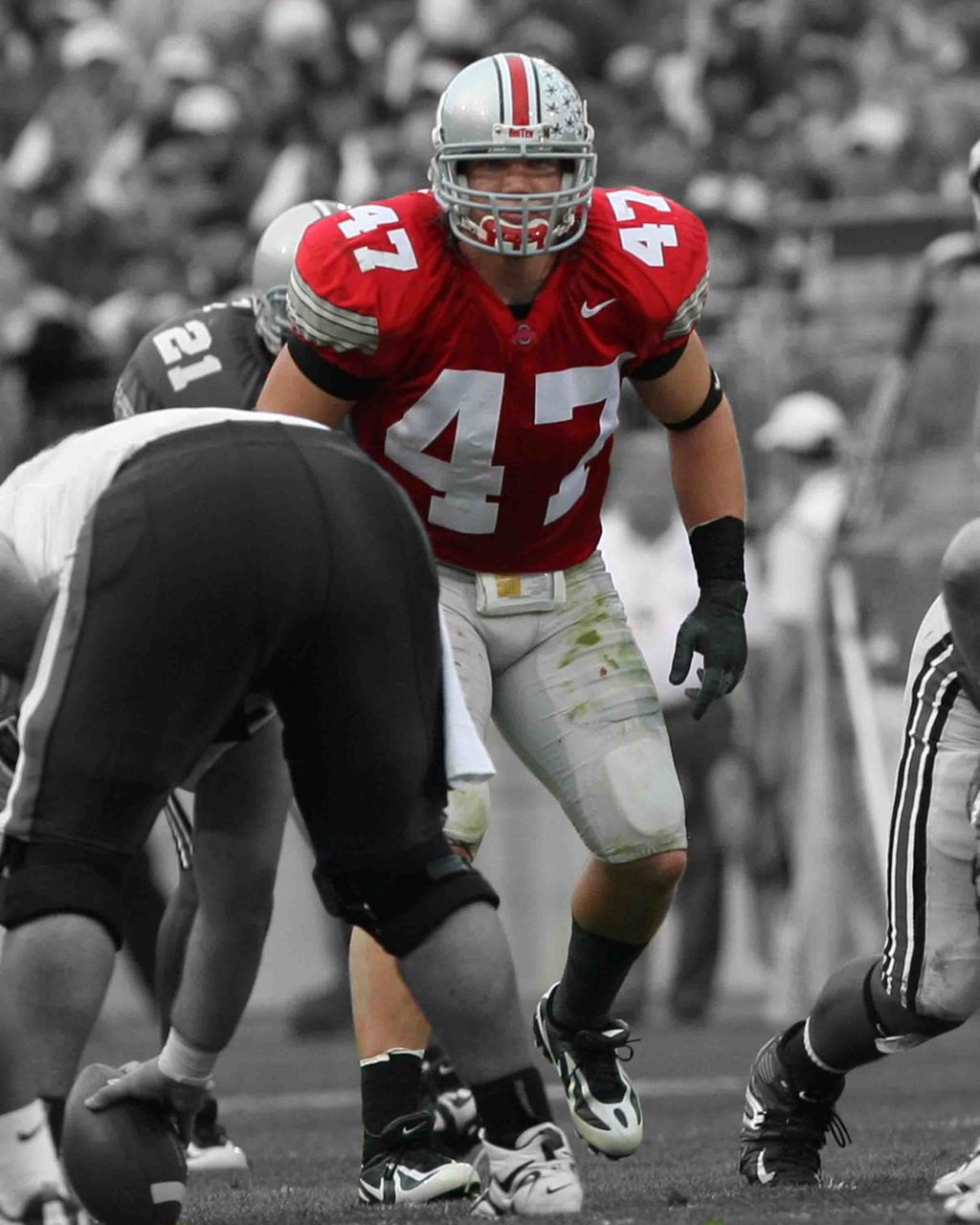 Aj hawk cheap ohio state jersey