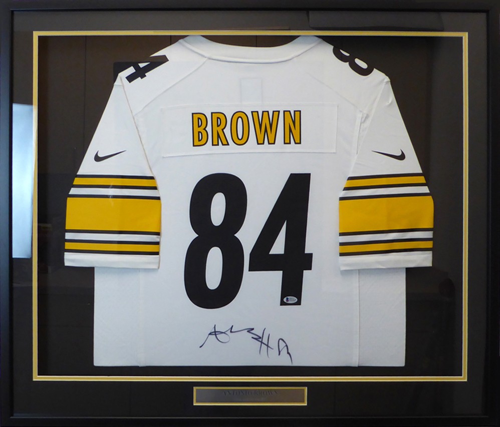 Antonio brown on sale white jersey
