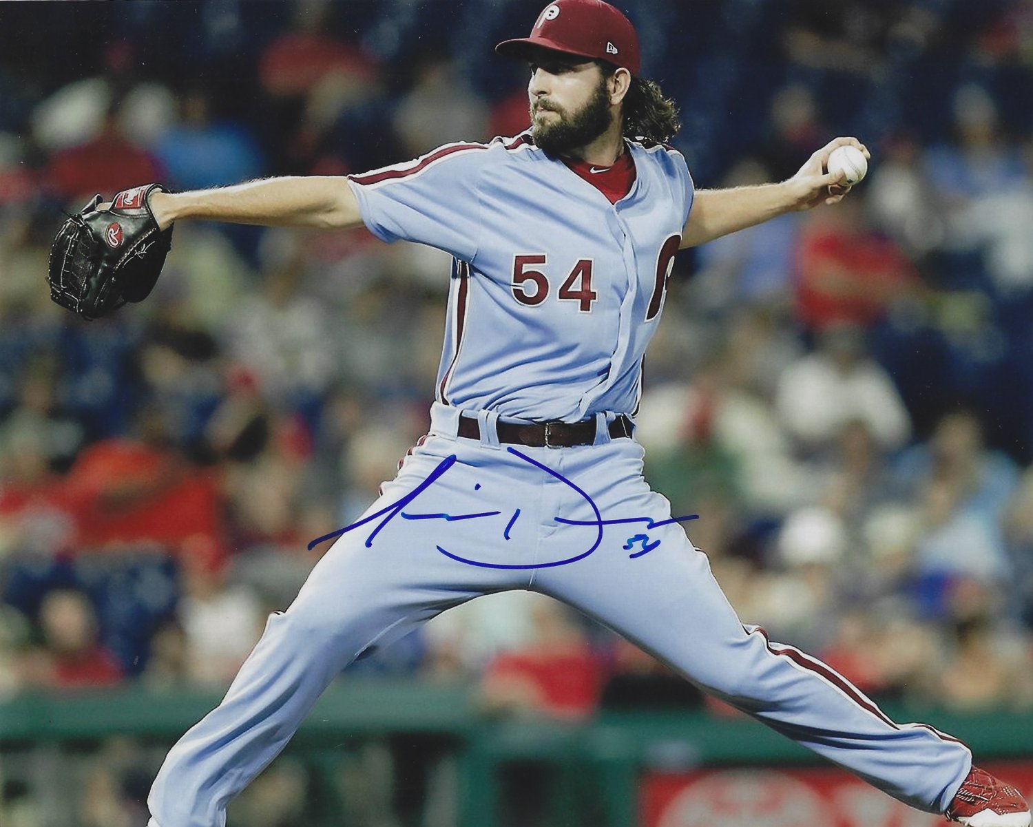 Austin Davis Autographed Signed 8X10 Philadelphia Phillies Photo