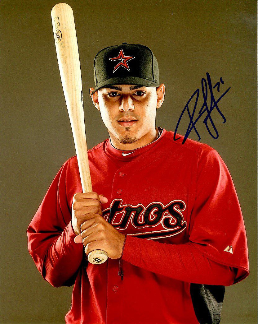 Autographed Signed Rene Garcia 8X10 Houston Astros Photo Autographs