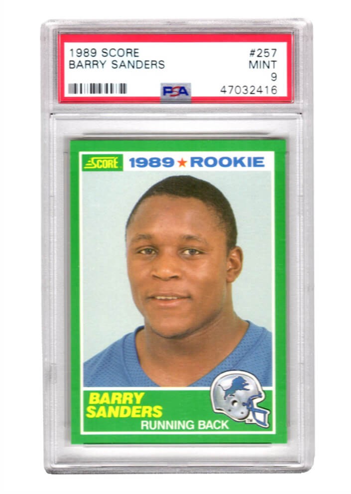 Barry Sanders Rookie Cards (Best 4 Investments, Most Valuable)