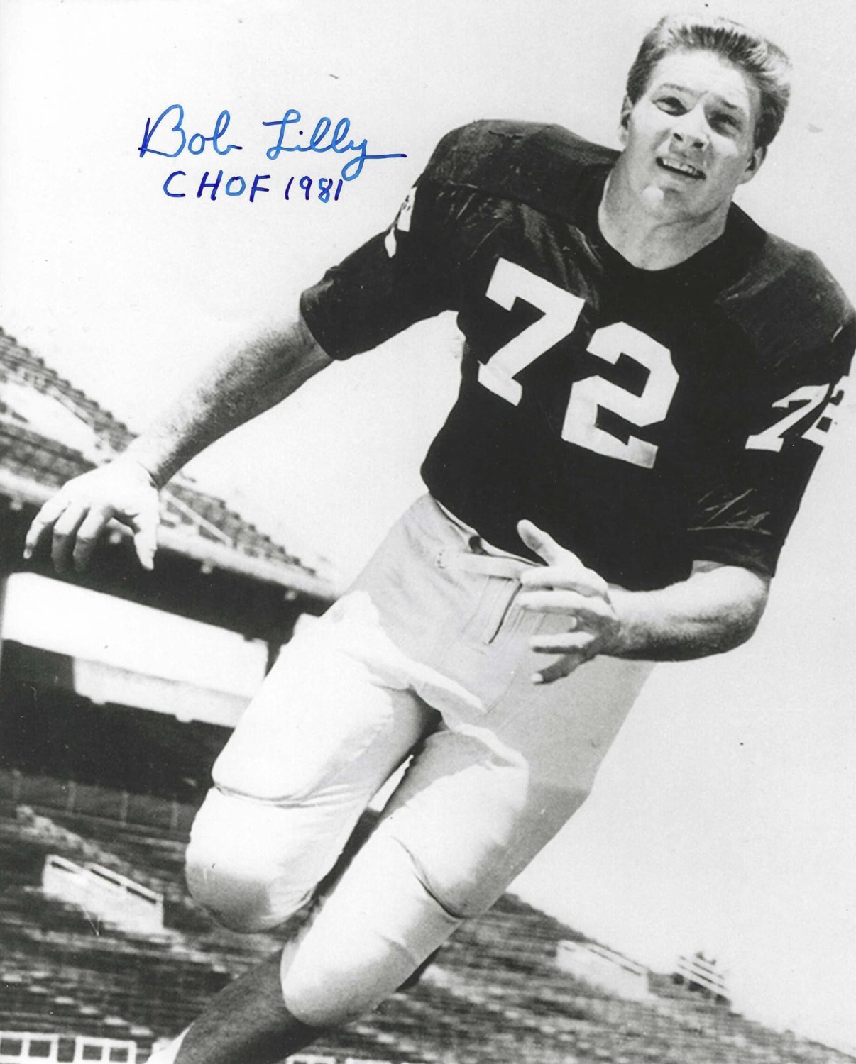 Bob lilly hot sale autographed jersey
