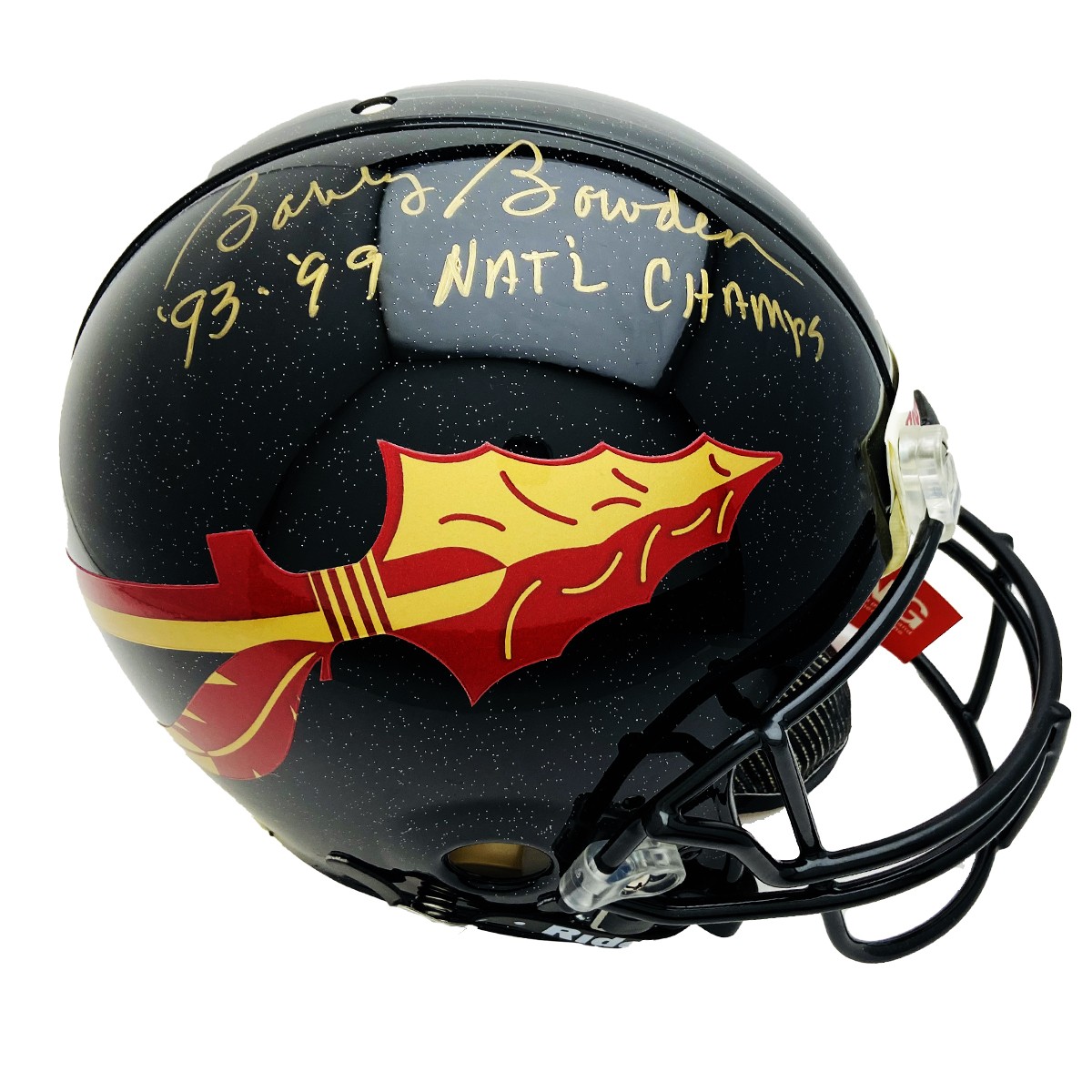 Bobby bowden autographed football store