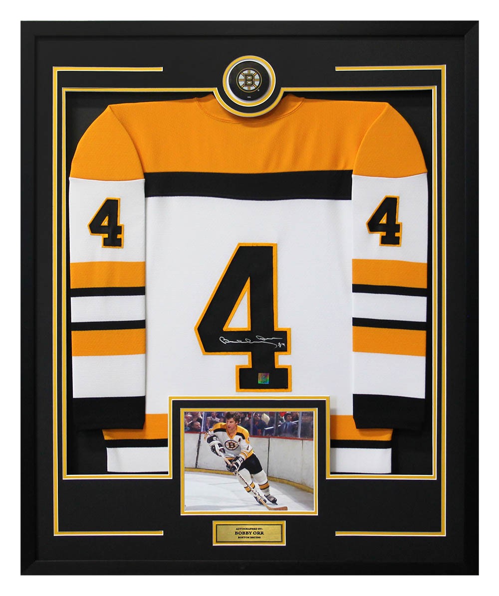 Bobby Orr Autographed Boston Bruins Mitchell & Ness Vintage Jersey