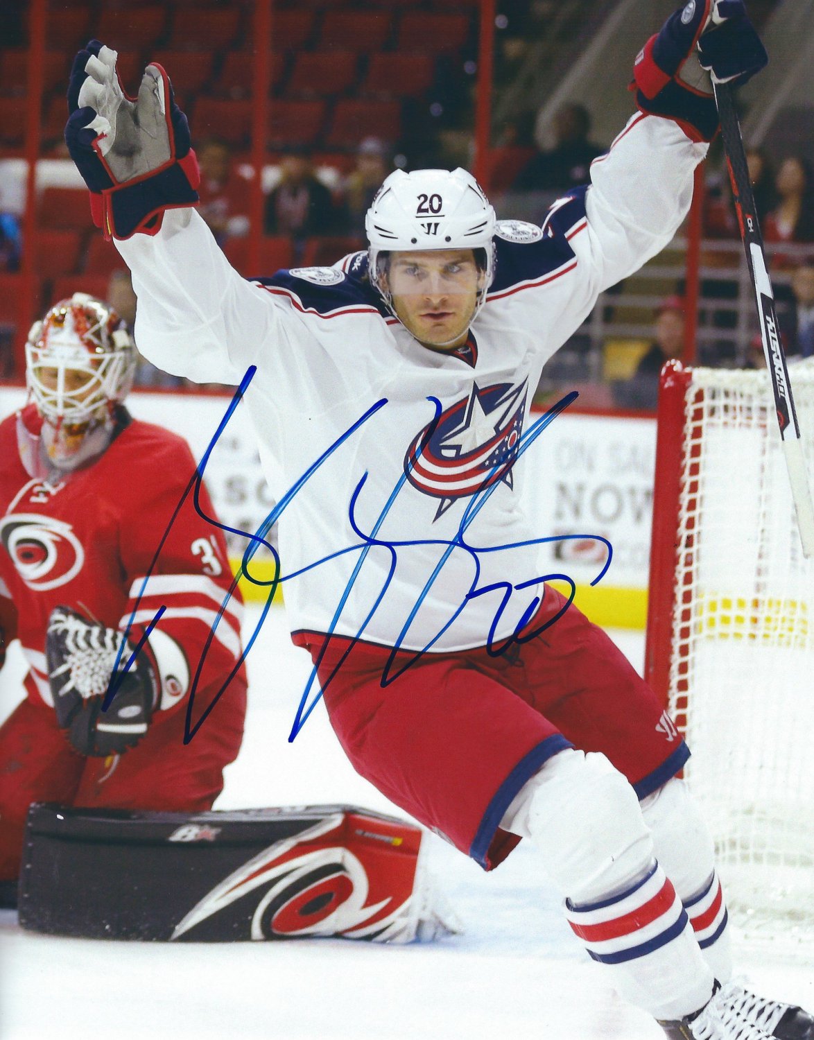 Brando Saad Autographed Signed 8X10 Columbus Blue Jackets Photo Autographs