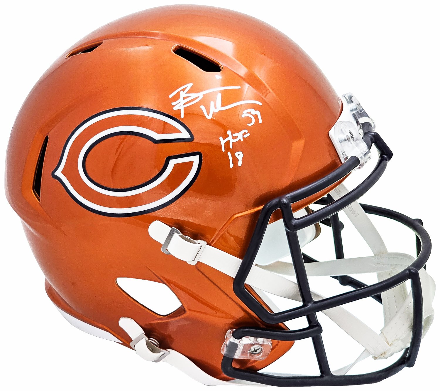 Brian urlacher clearance signed helmet