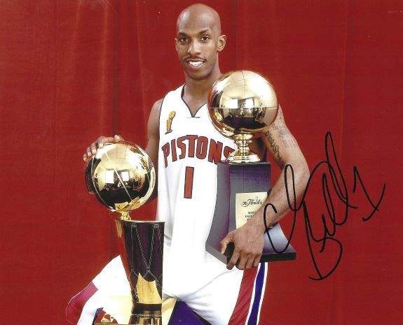 Chauncey billups sales autograph