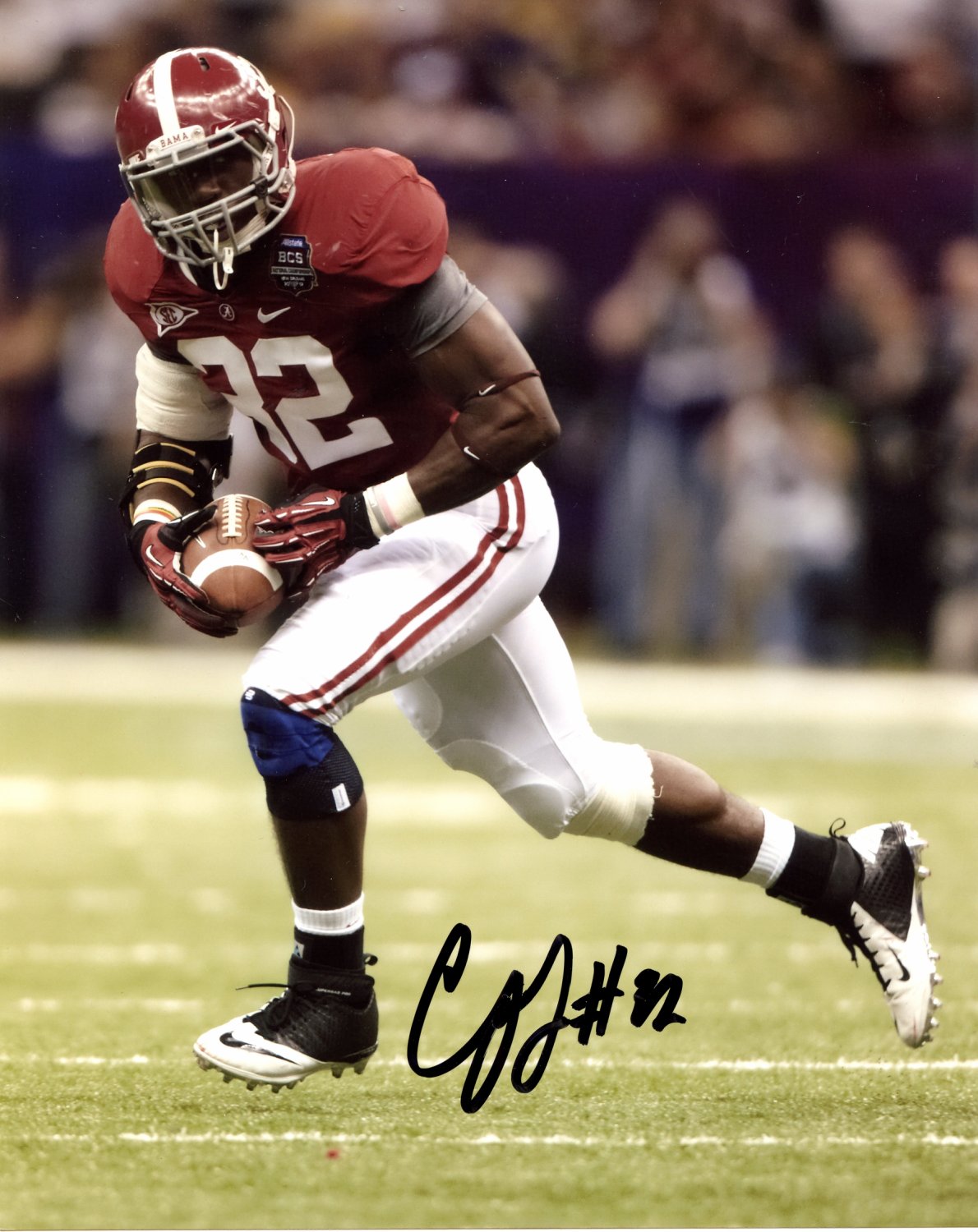 CJ Mosley Alabama Crimson Tide Autographed Signed 8x10 Photo Certified Authentic