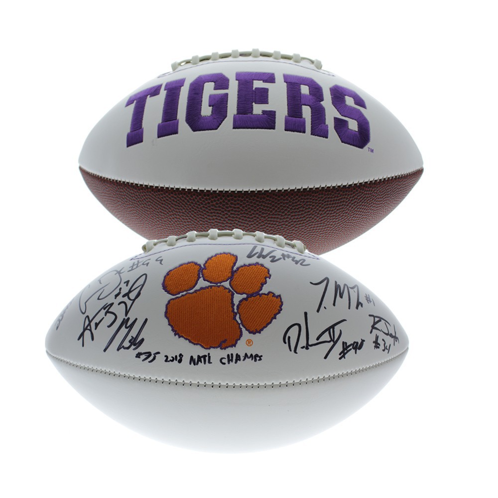 Clemson hotsell autograph football