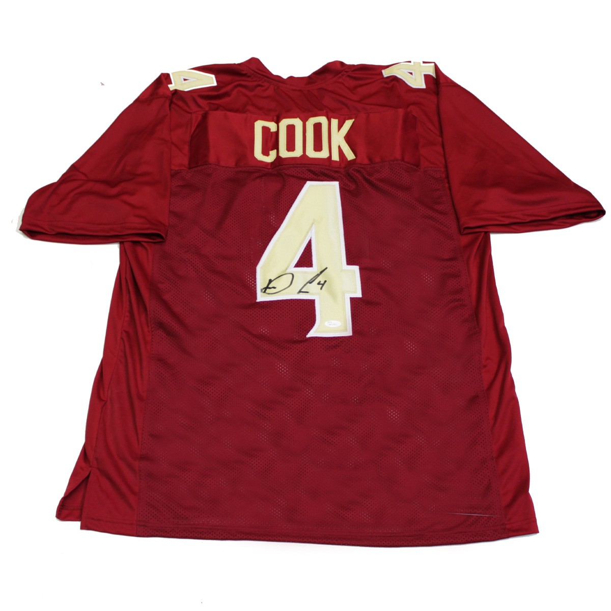 Dalvin Cook Autographed Signed Florida State Seminoles Garnet Custom Jersey with FSU Rushing King Inscription JSA Authentic