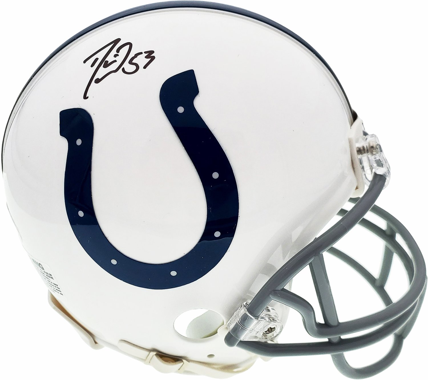 Colts mini helmet top