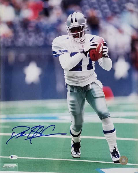 Deion Sanders Autographed Dallas Cowboys Jersey Framed BAS Signed  Memorabilia