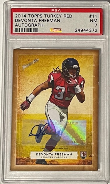 Devonta freeman signed jersey outlet