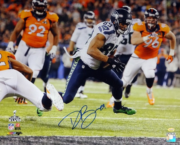 Doug Baldwin Autographed Signed 16X20 Photo Seattle Seahawks Super Bowl Mcs Holo