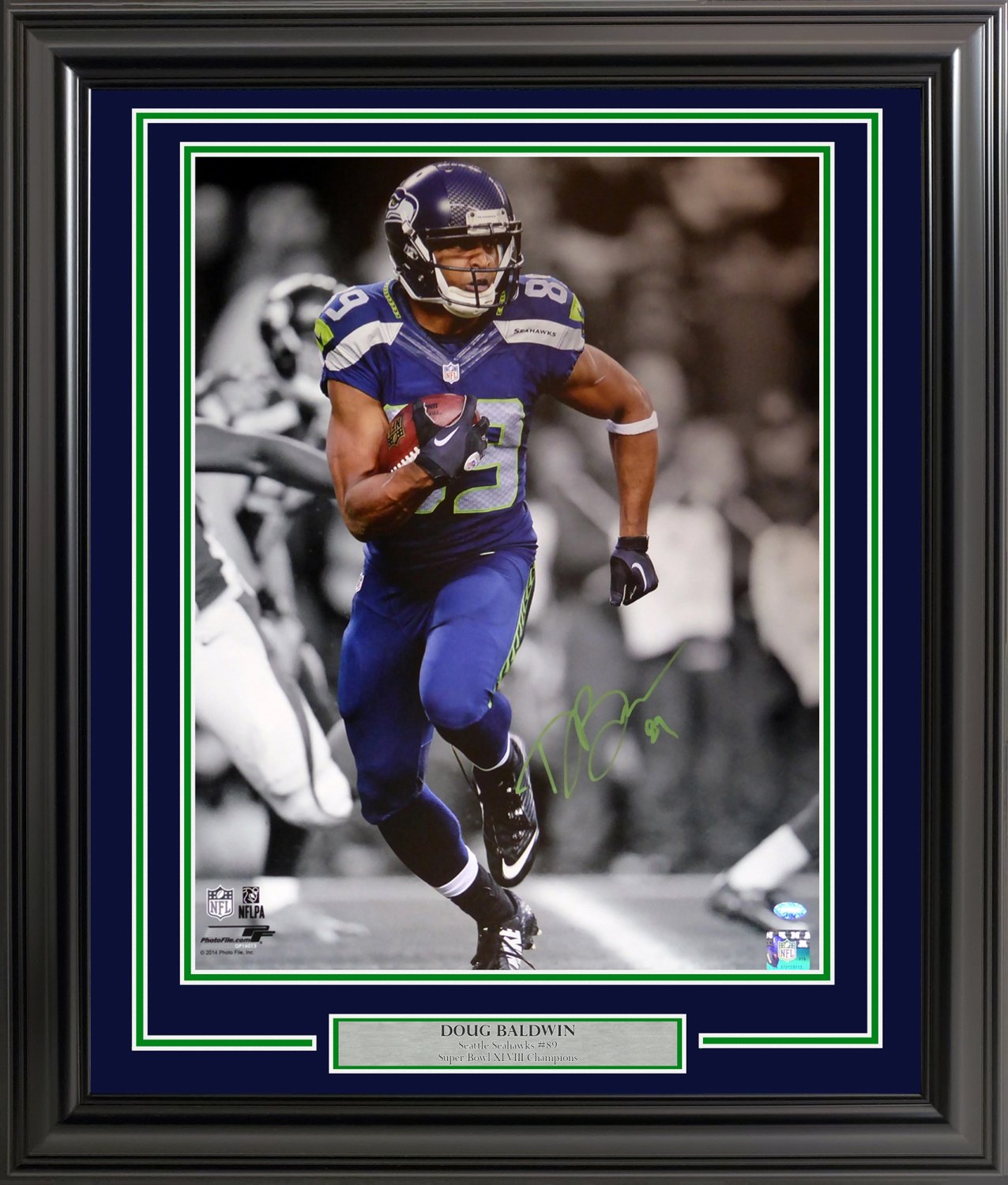 Doug baldwin signed jersey outlet
