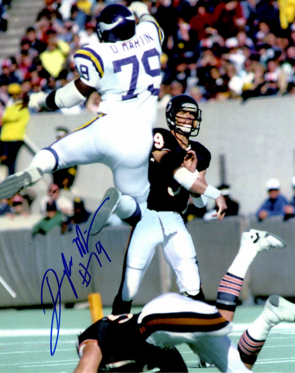 Doug Martin Autographed Signed 8X10 Photo Minnesota Vikings