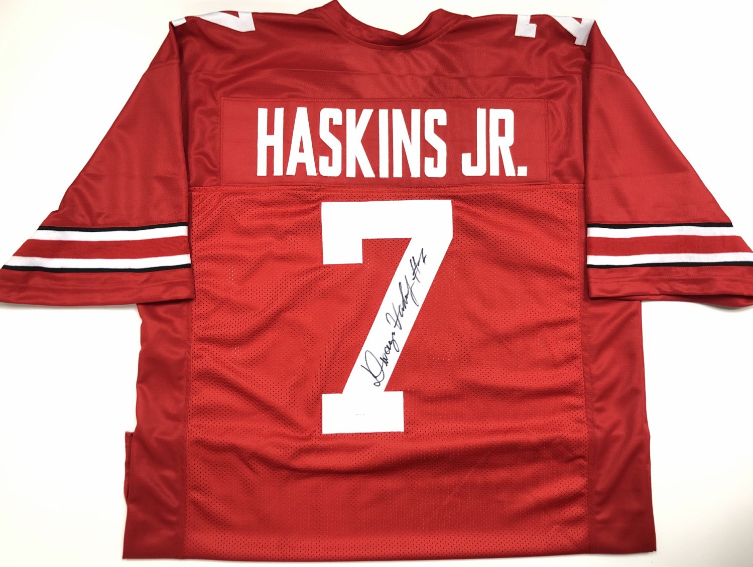 Dwayne haskins autographed jersey clearance