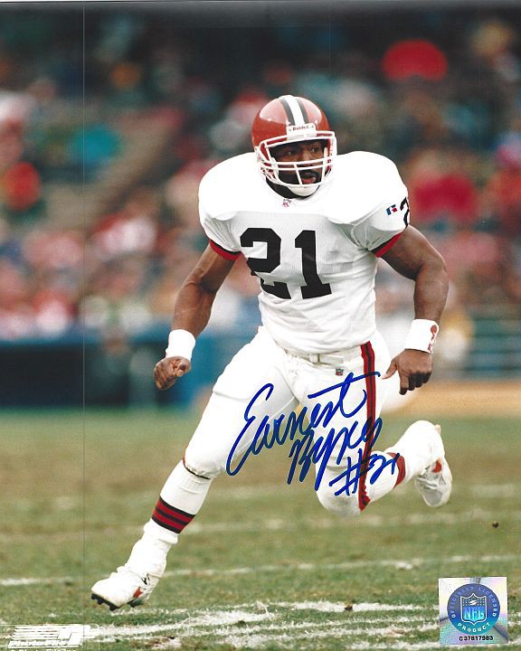 Earnest Byner Browns 8 1 8x10 Autographed Signed Photo Certified