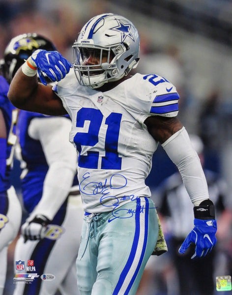 Ezekiel elliott autographed jersey shop