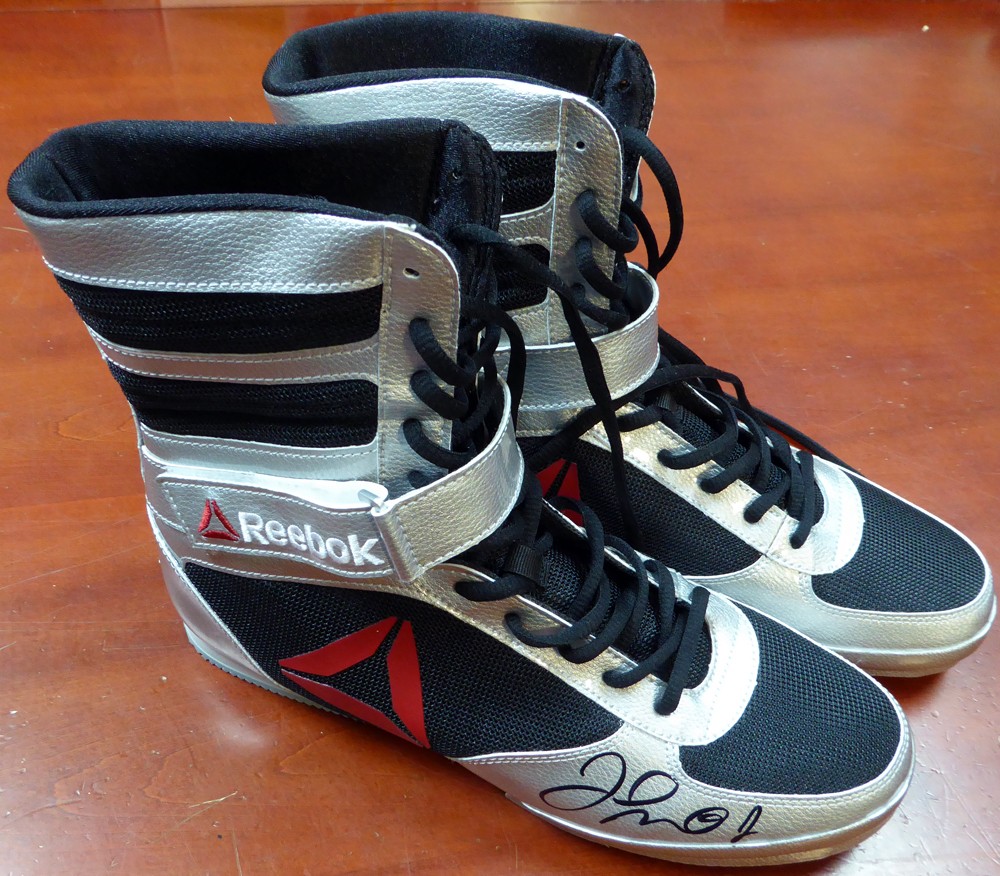 Custom reebok 2025 boxing boots