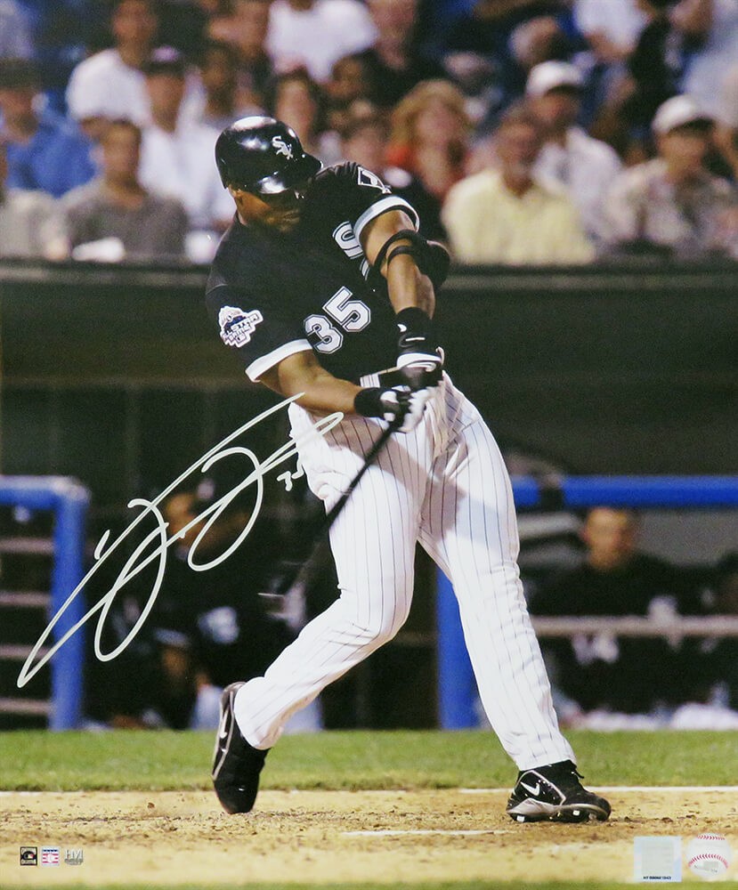 Frank thomas hot sale autographed jersey