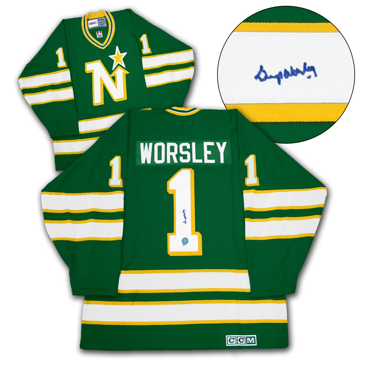 Gump worsley jersey top
