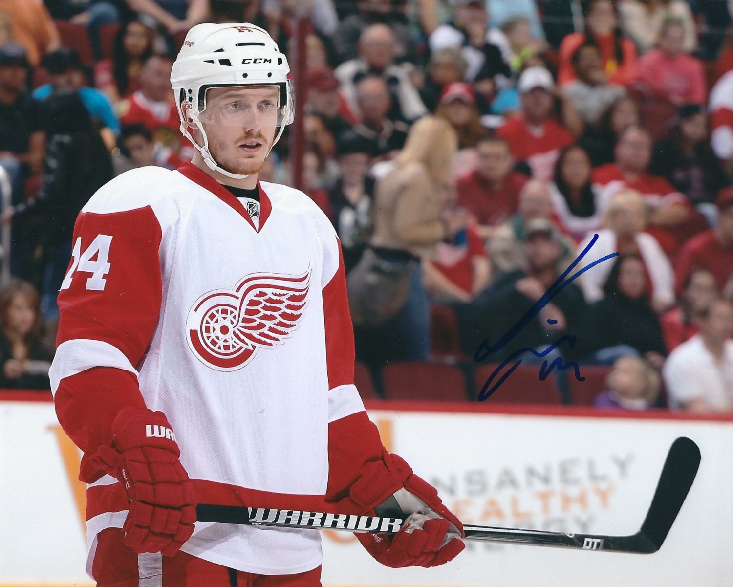 Gustav Nyquist Autographed Signed 8X10 Detroit Red Wings Photo Autographs