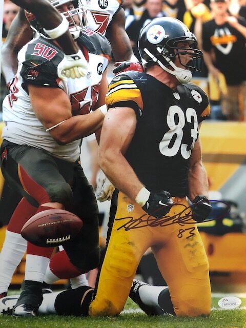 Heath miller top signed jersey