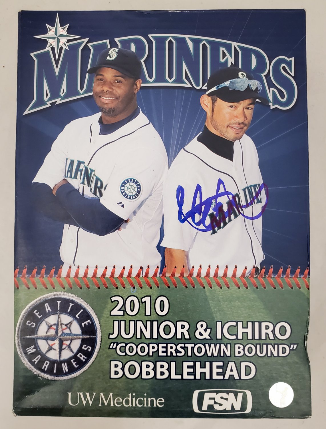 Ichiro Suzuki Autographed Signed 2010 Cooperstown Bound With