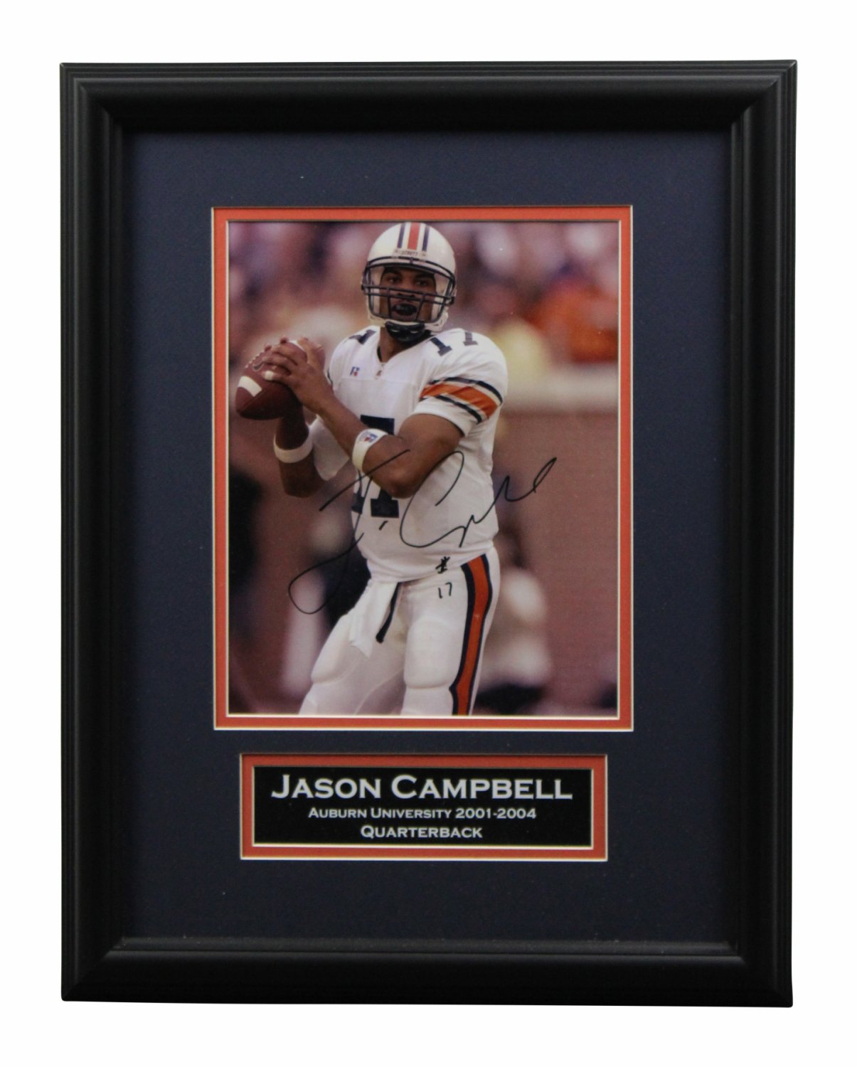 Jason Campbell Autographed Signed Auburn Tigers Framed Capital One