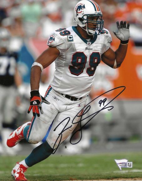 Jason taylor autographed jersey clearance