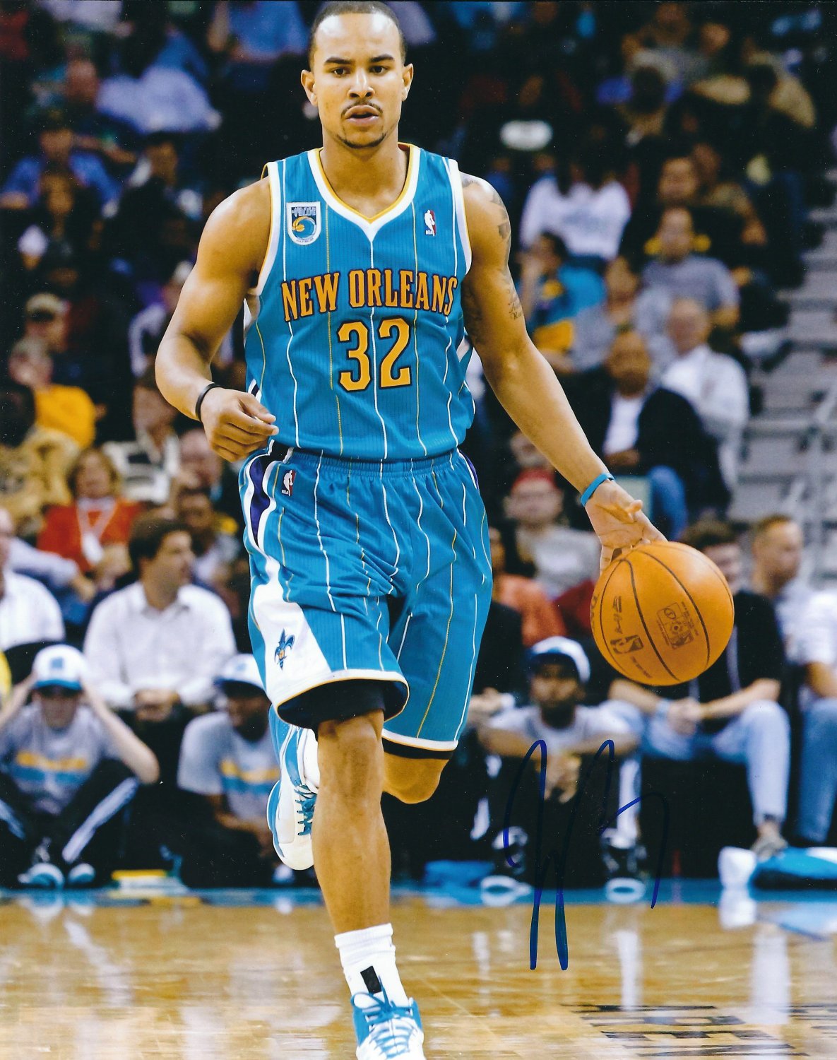 Jerryd Bayless Autographed Signed 8X10 New Orleans Hornets Photos
