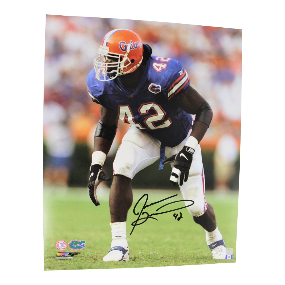 Jevon Kearse Autographed Signed 16x20 Photo Florida Gators