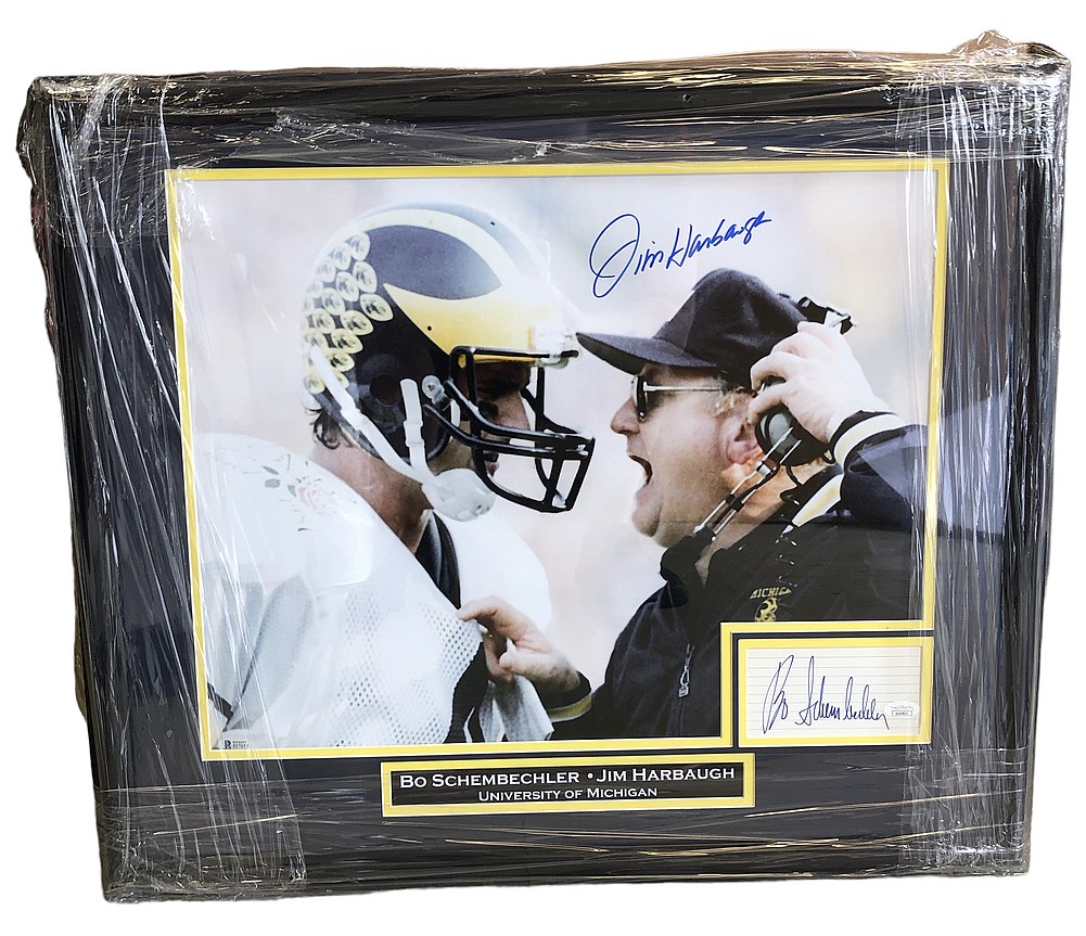 Jim harbaugh best sale autograph