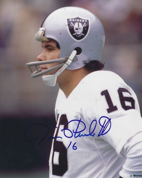 Jim plunkett clearance signed jersey