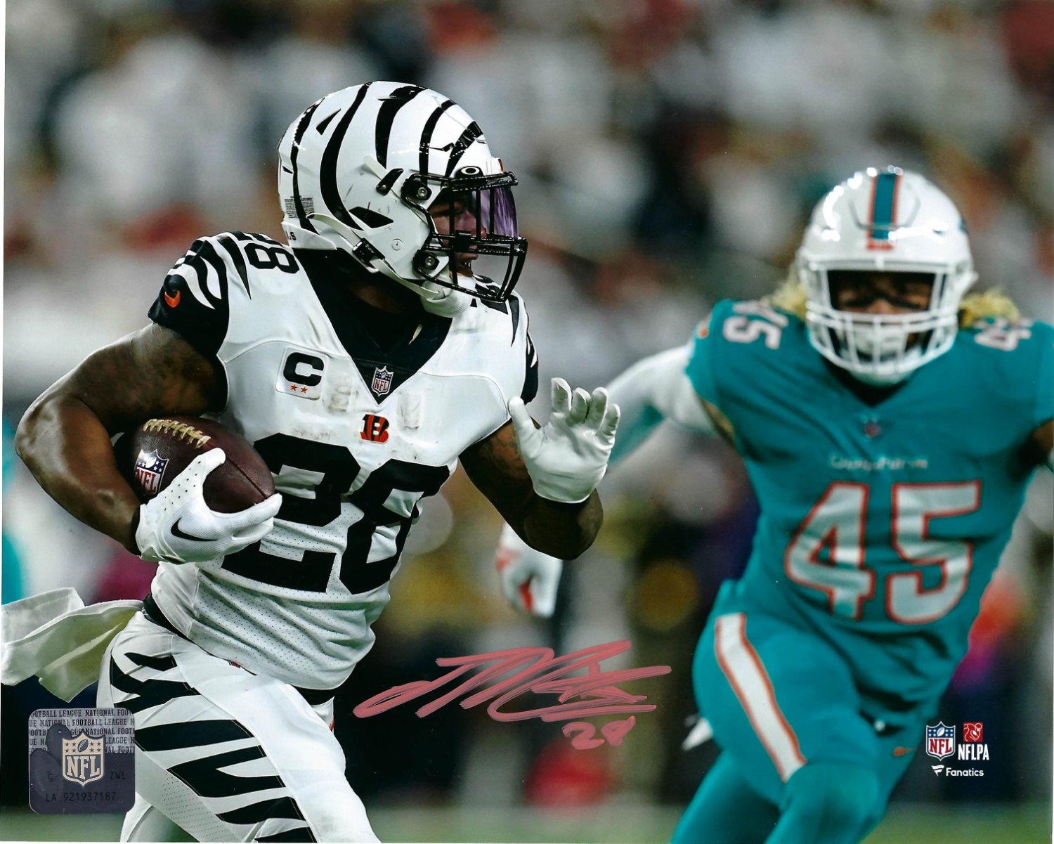 Joe mixon autographed jersey cheap