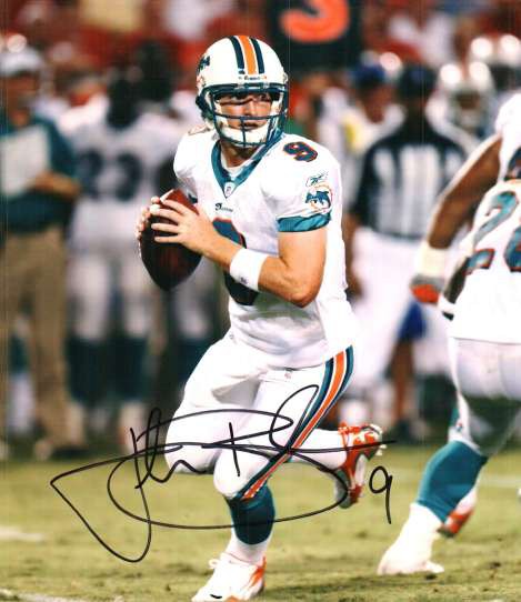 Miami dolphins autographs top