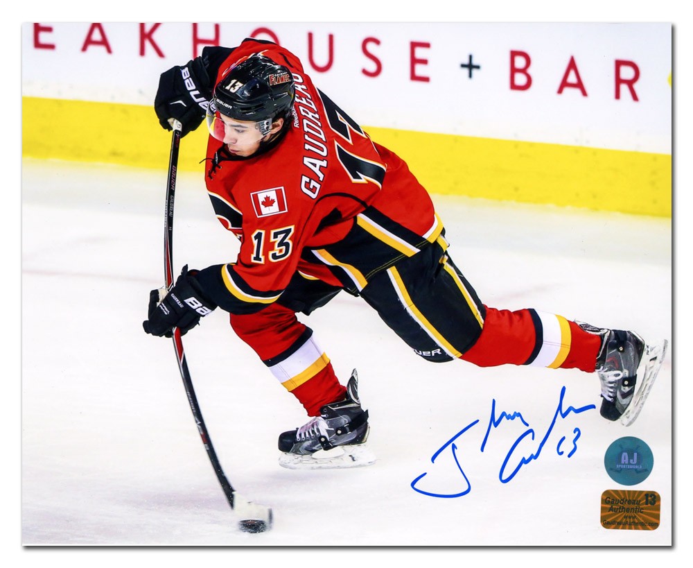 Johnny discount gaudreau signature