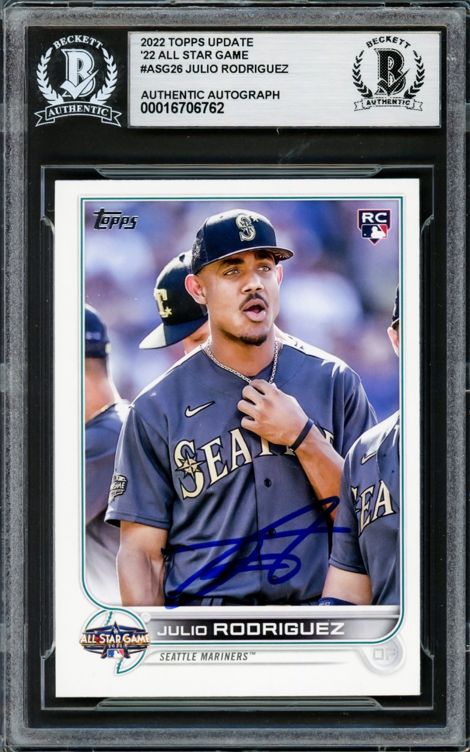 スポーツ選手 06/50 JULIO RODRIGUEZ AUTOGRAPH CARD 06/50 JULIO RODRIGUEZ AUTOGRAPH CARD - メルカリ